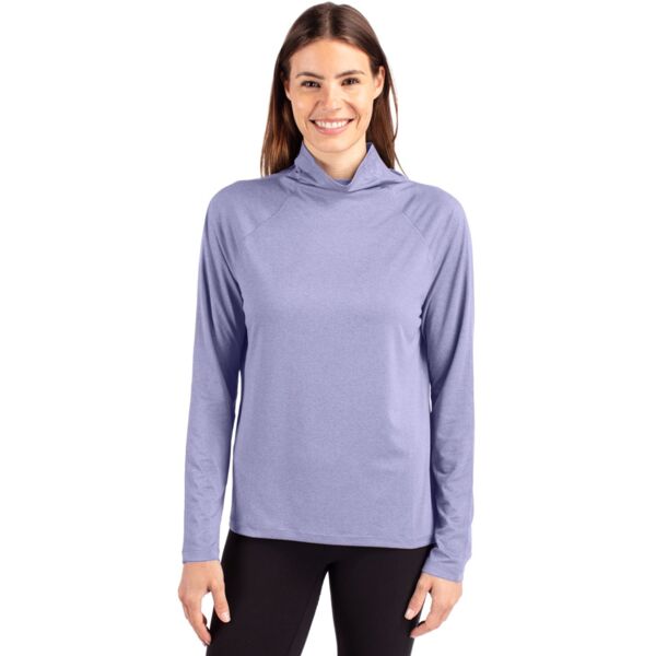 Cutter & Buck Coastline Epic Comfort Eco Recycled Womens Funnel Neck Thumbnail