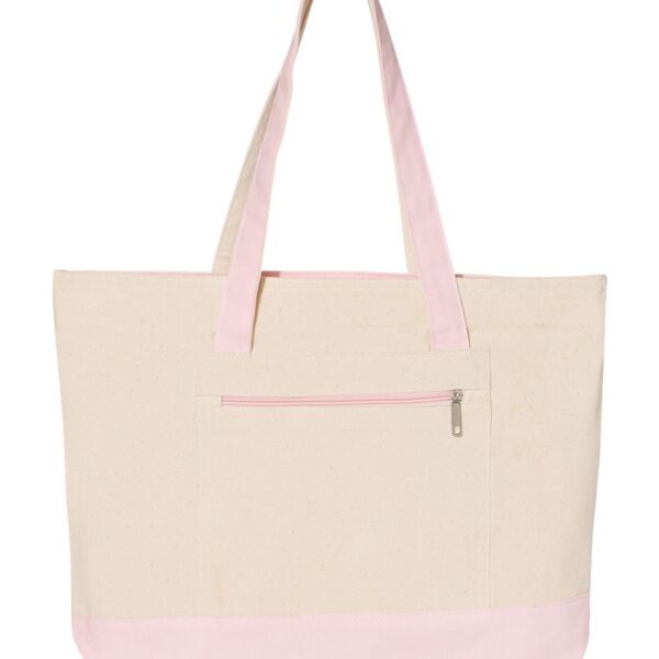 PVT LB CANVAS ZIPPR TOTE Thumbnail