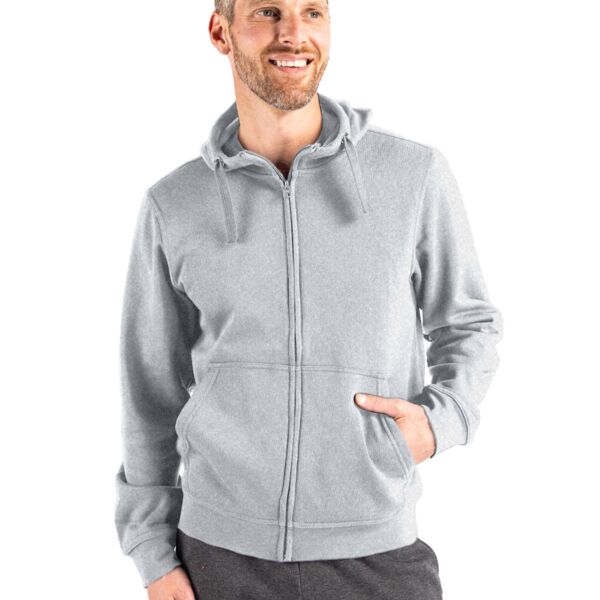 Clique Unisex Stockholm Full Zip Hoodie Thumbnail